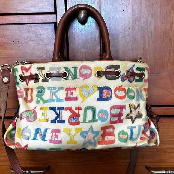 Dooney & Bourke Vintage Y2K Doodle Bag and Wallet - Picture 2 of 9